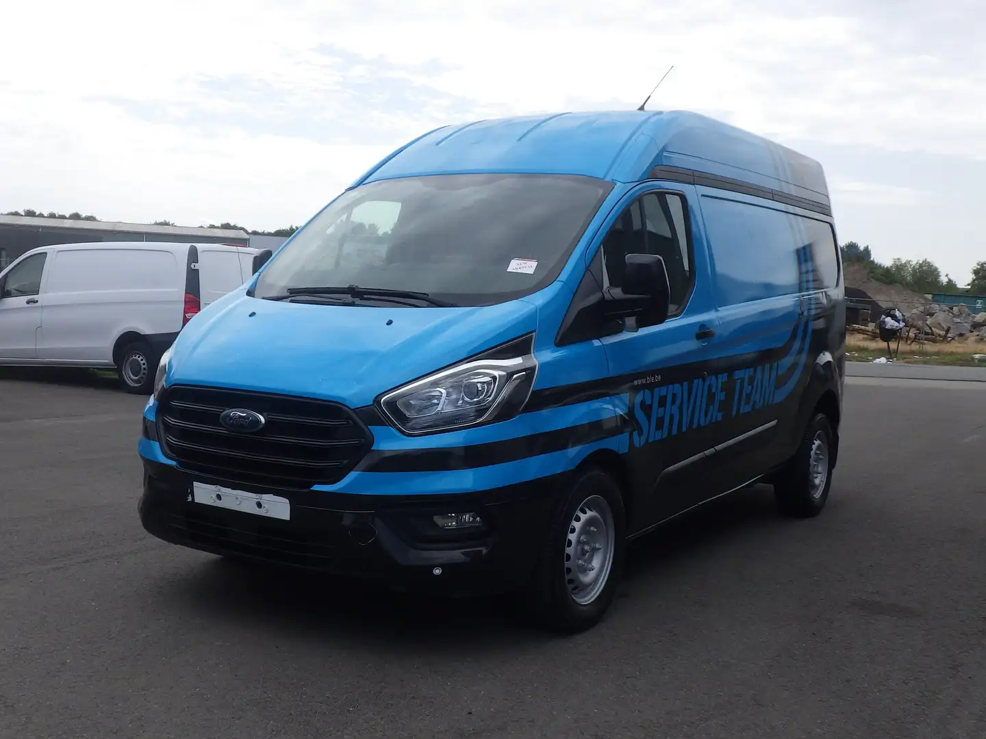 Ford Transit Custom (Stock ID 30706) Blauw - 1