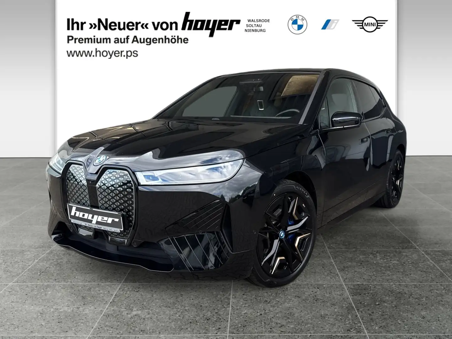 BMW iX xDrive40 Sportpaket Head-Up HK HiFi DAB LED Noir - 1