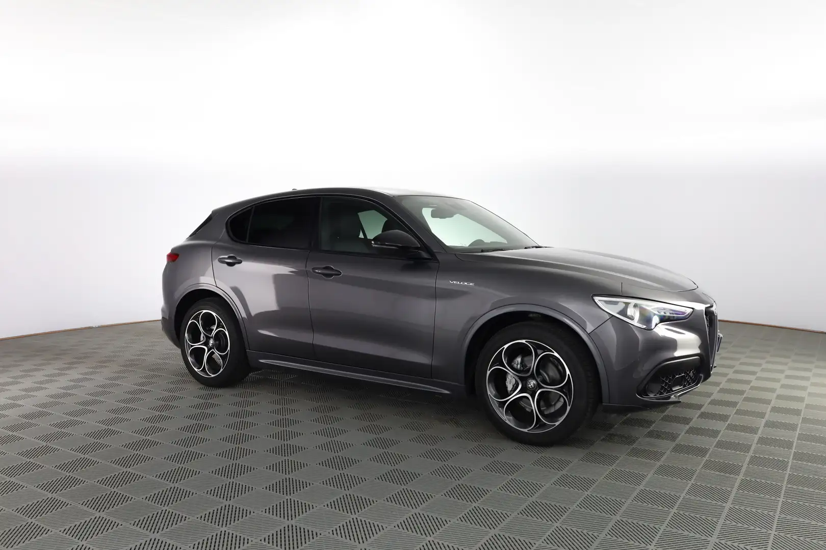 Alfa Romeo Stelvio Stelvio 2.2 Turbodiesel 210 CV AT8 Q4 Veloce Grigio - 2