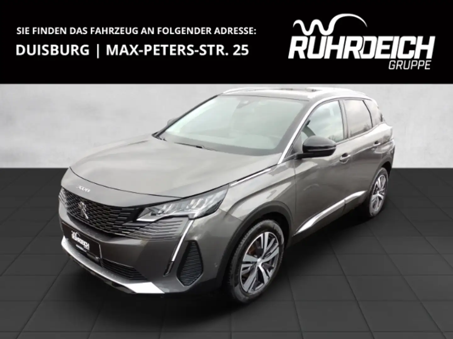 Peugeot 3008 Allure Pack 1.2 PT 130 KAMERA NAVI LED SHZ Gris - 1