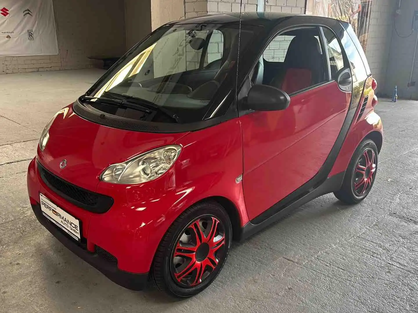 smart forTwo Fortwo Klima Leder Sitzh Pano Rot - 1