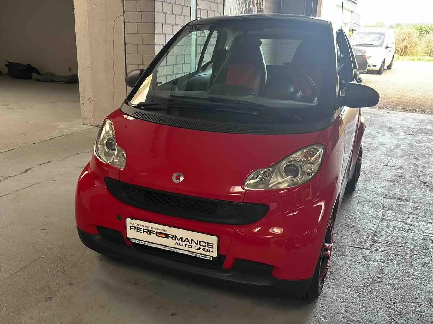smart forTwo Fortwo Klima Leder Sitzh Pano Rot - 2