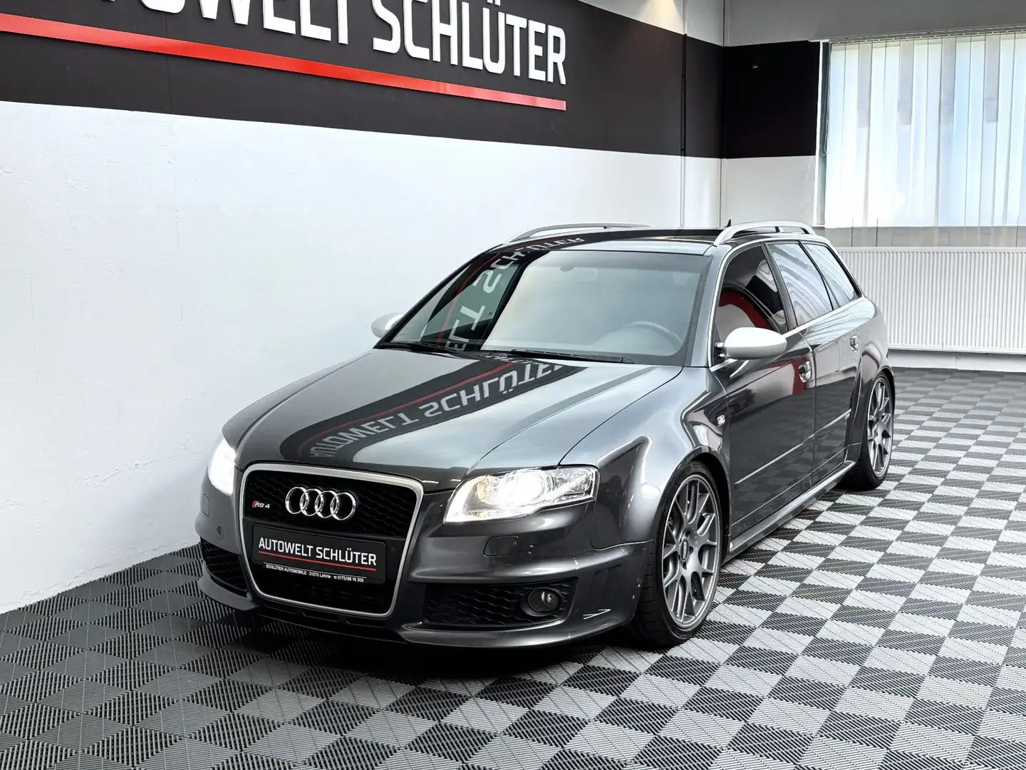 Audi RS4 B7 Avant 4.2 FSI*Ceramic*BBS Motorsport 19* Gris - 1