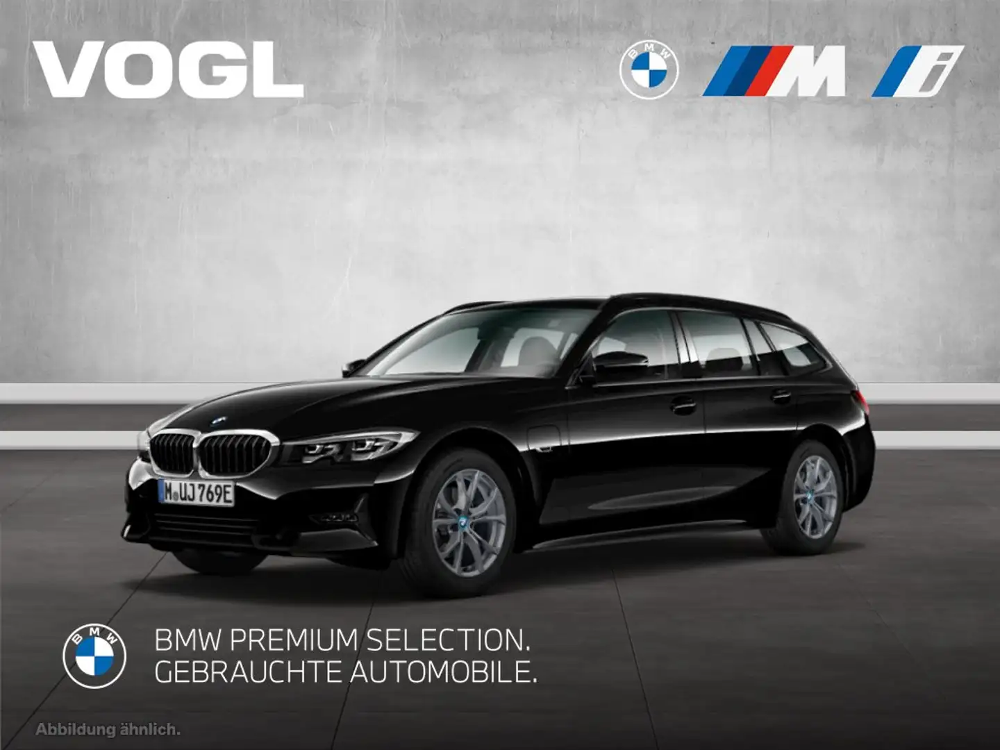 BMW 320 e Touring AHK SHZ Nero - 1