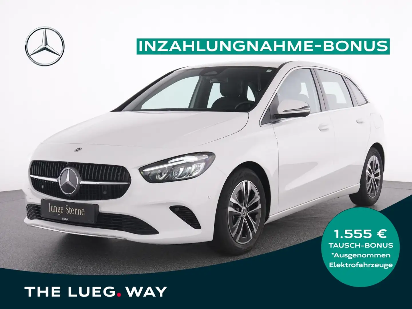Mercedes-Benz B 200 Progressive+NavPrem+LED-HP+EHeck+SpurA+RFK Белый - 1