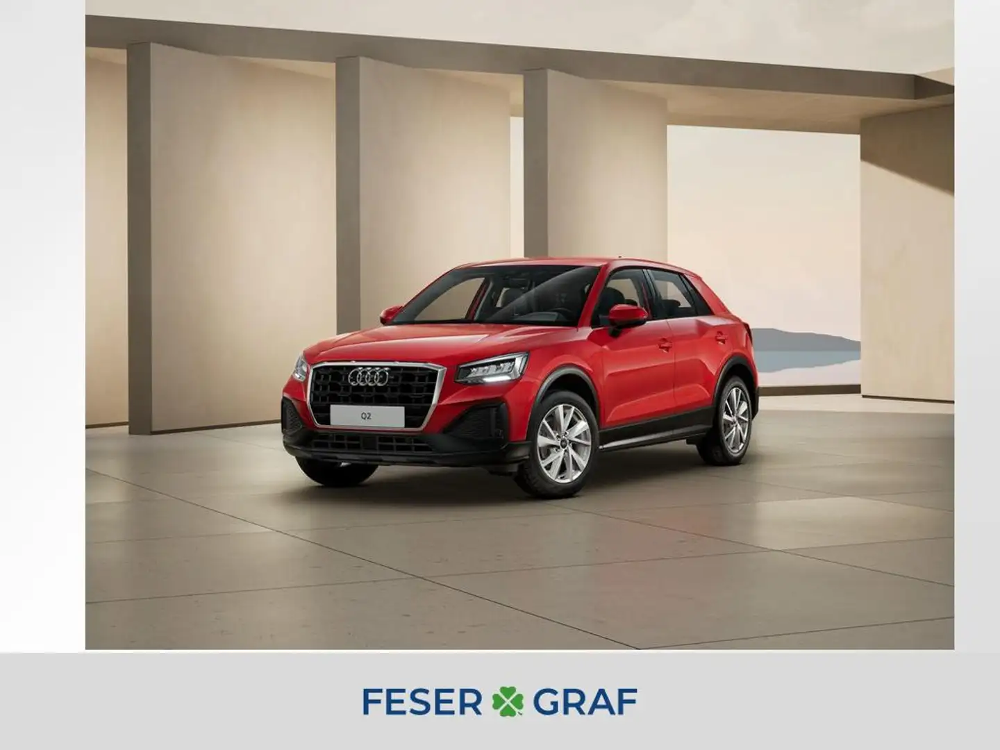 Audi Q2 35 TFSI S tronic-GRA-Allwetterreifen-SHZ Rood - 1