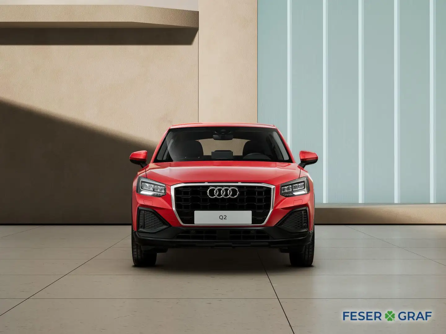 Audi Q2 35 TFSI S tronic-GRA-Allwetterreifen-SHZ Rood - 2