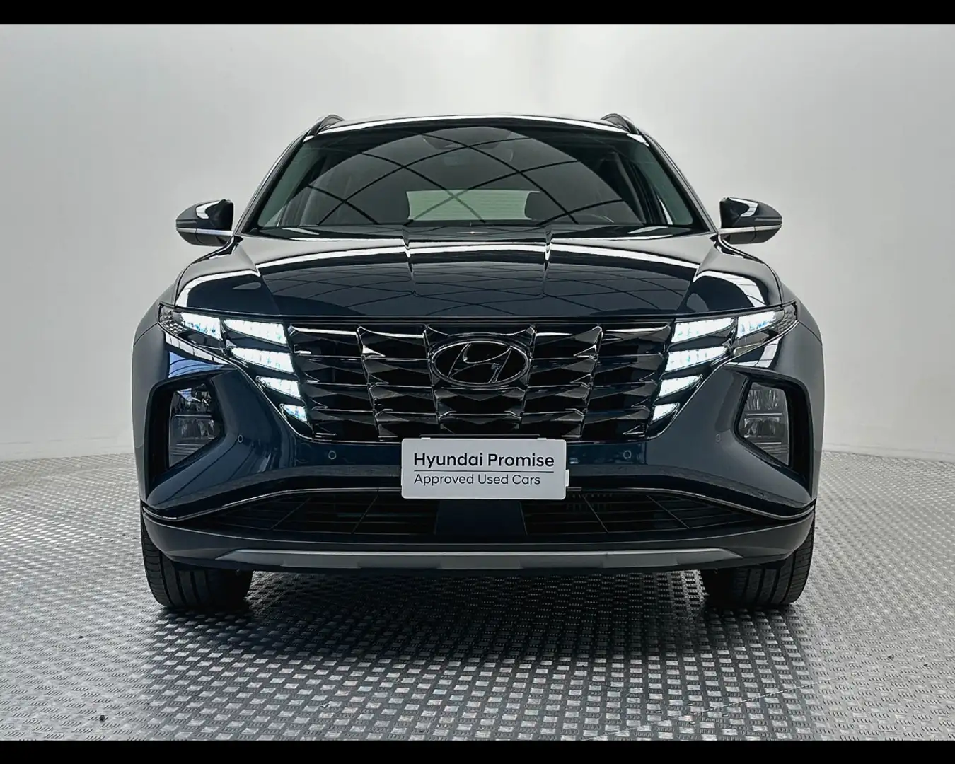 Hyundai TUCSON 1.6 HEV 4WD aut. Exellence Blauw - 2