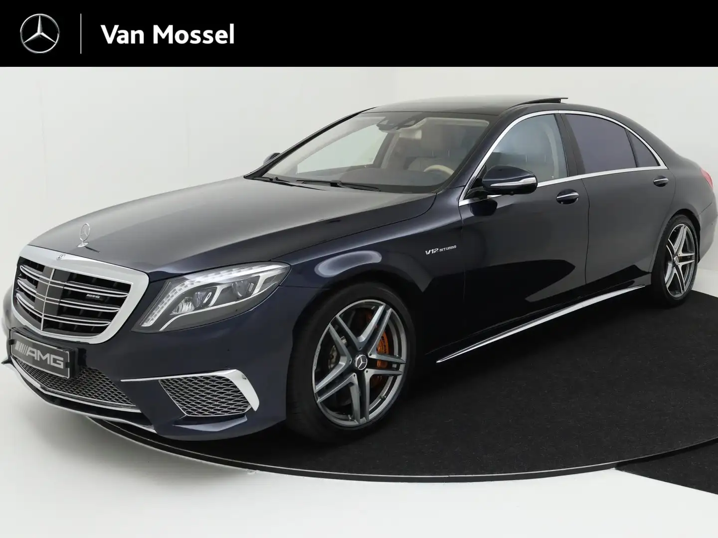 Mercedes-Benz S 65 AMG Lang / Stoelverwarming / Stoelventilatie / 360Grad Bleu - 1