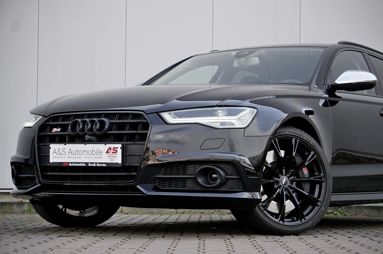 Audi S6 4.0 TFSI V8 *UNFALLFREI *S6-SITZE *ABT FELGEN Fekete - 1