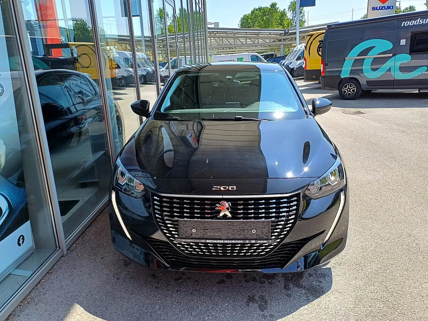 Peugeot 208 ALLURE PureTech 100 EAT8 Schwarz - 2