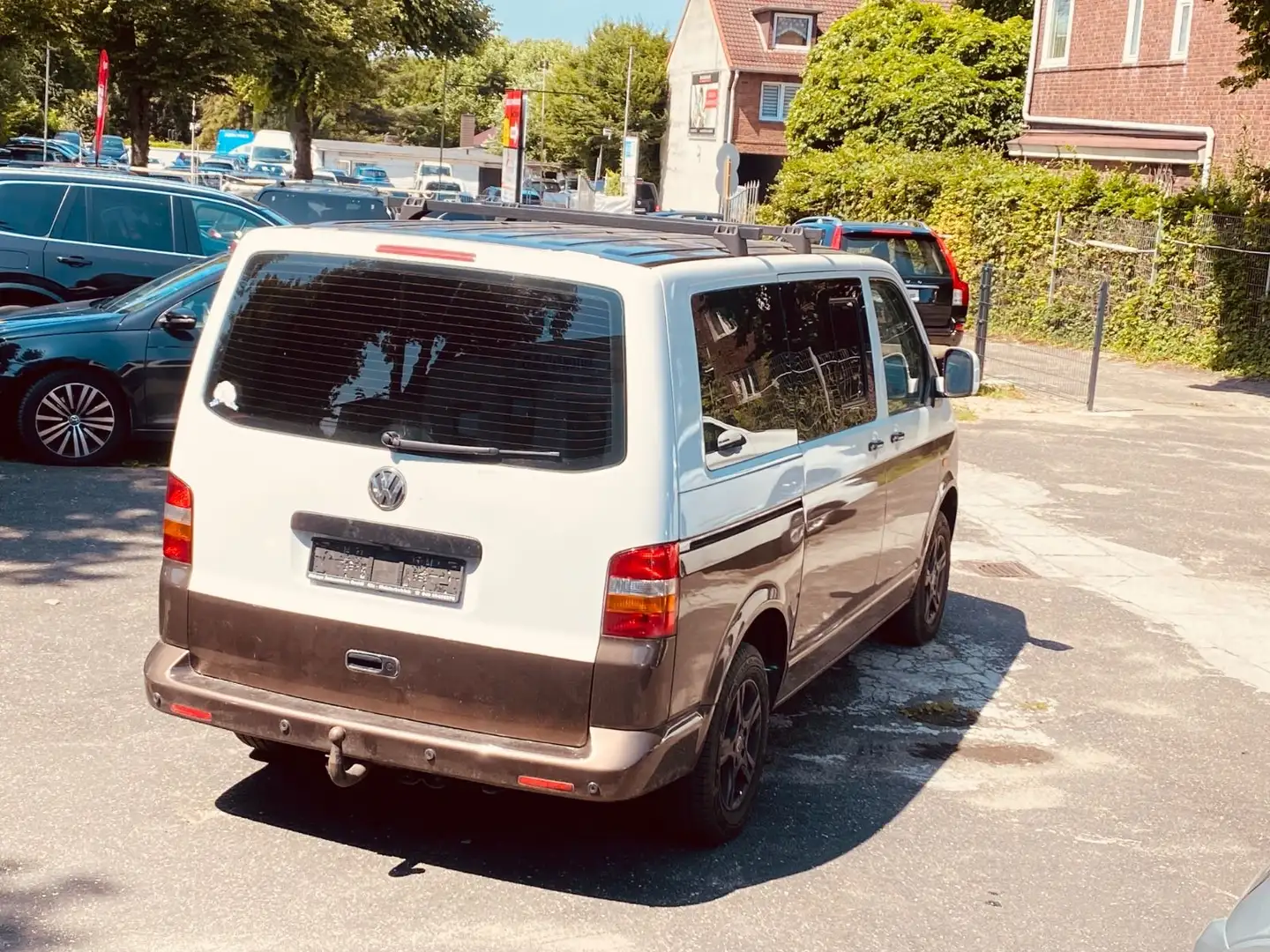 Volkswagen T5 Caravelle Bett*Klima*Kamera*AHK*City*8 Sitzer Szary - 2