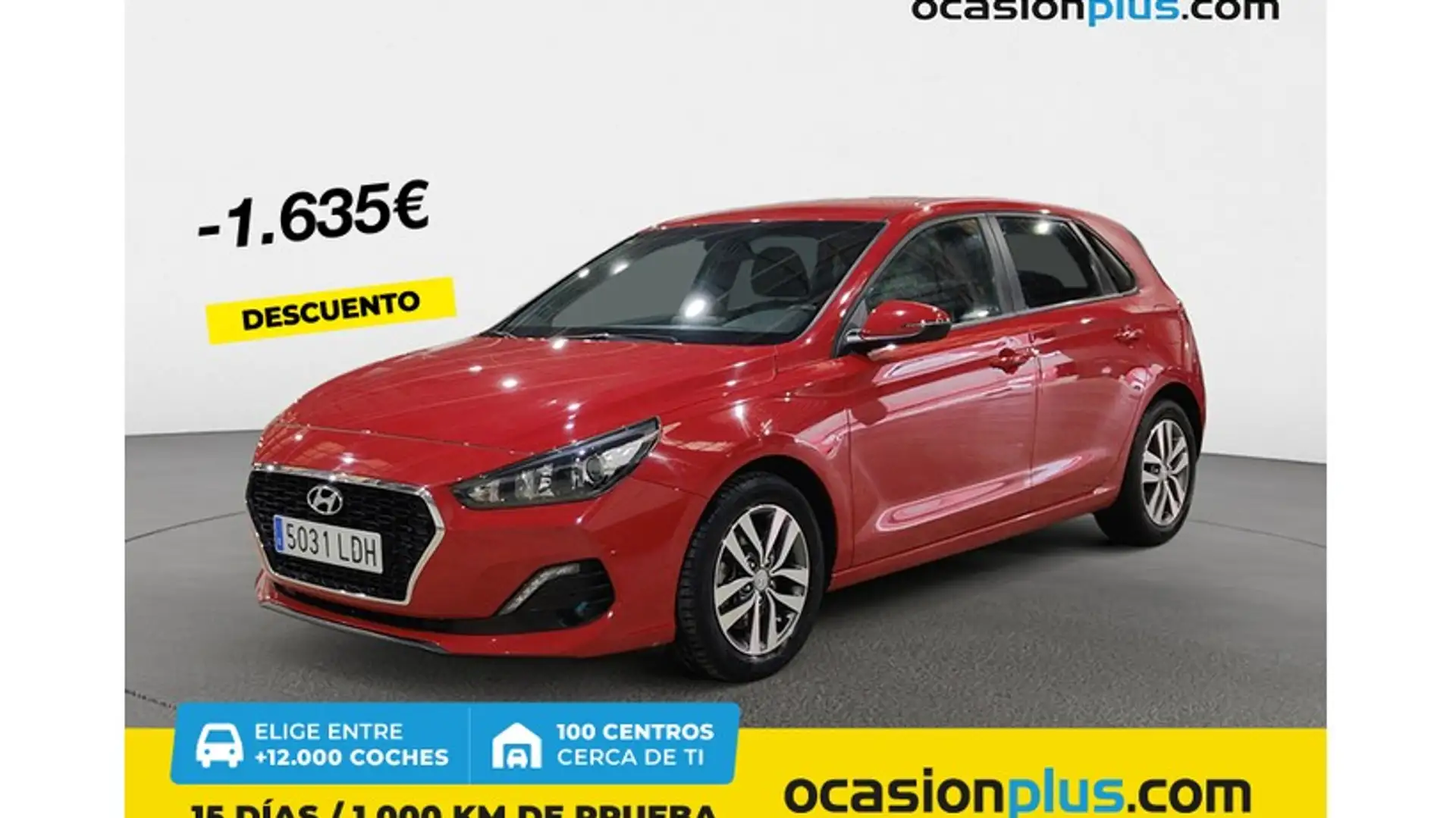 Hyundai i30 1.6CRDi Klass 116 Rojo - 1