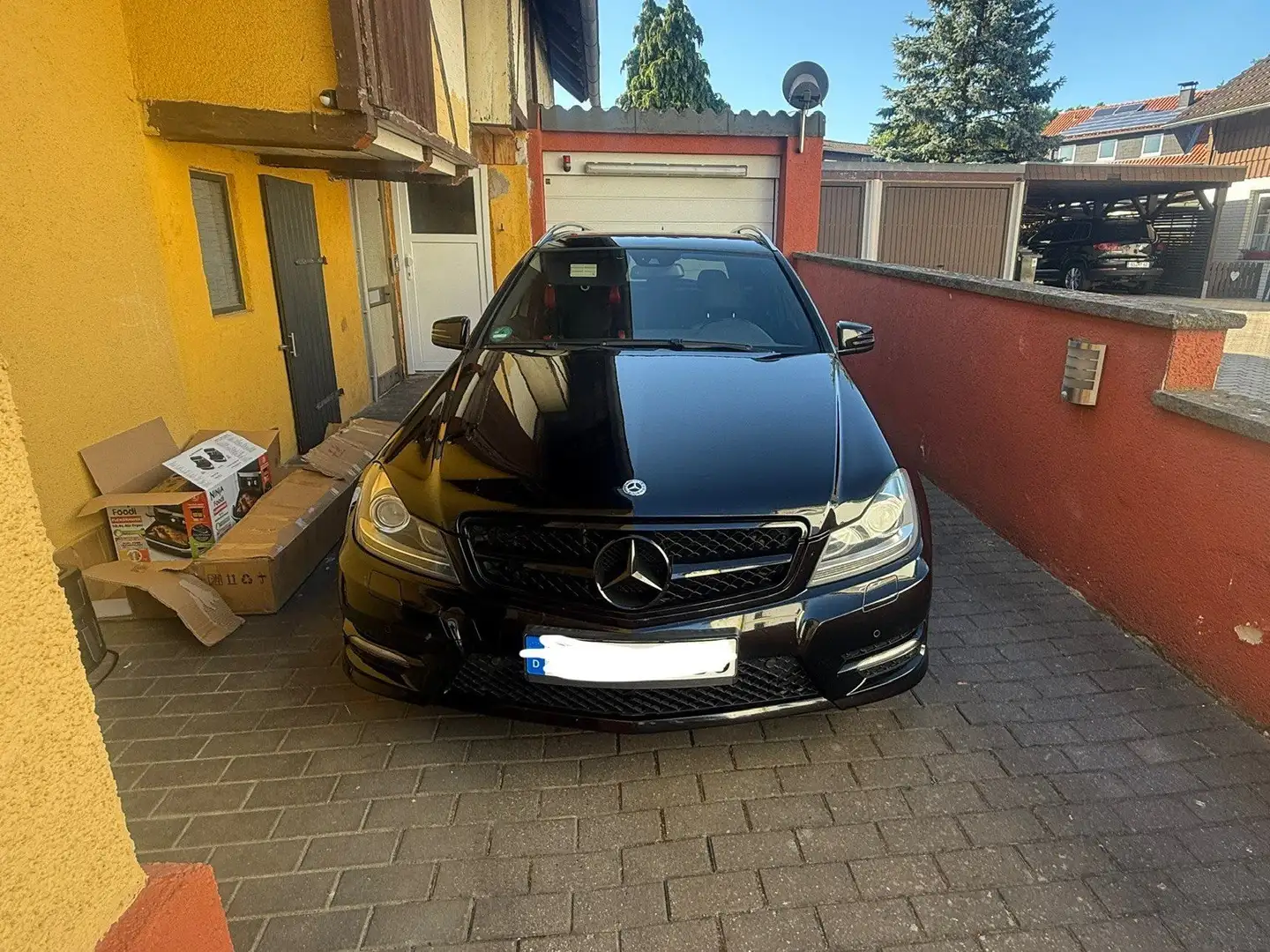 Mercedes-Benz C 220 C-Klasse T-Modell Diesel T CDI DPF (BlueEFFICIENCY Negru - 2