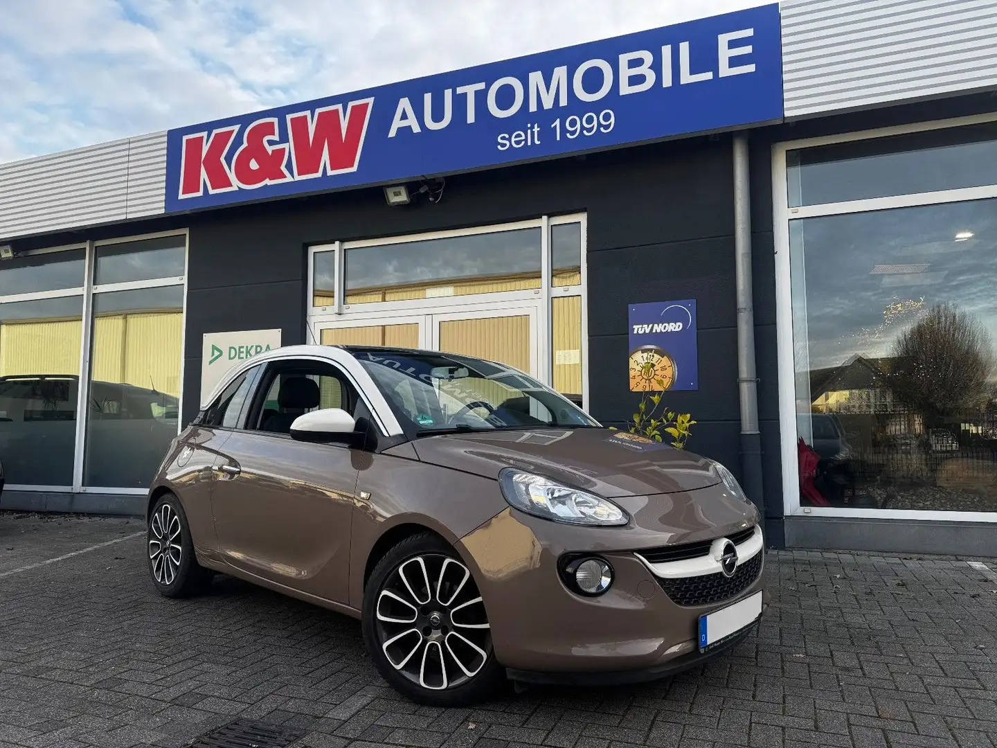 Opel Adam Glam PANORAMA KLIMAAUTO SITZHEIZ. ALLWETTER Braun - 1