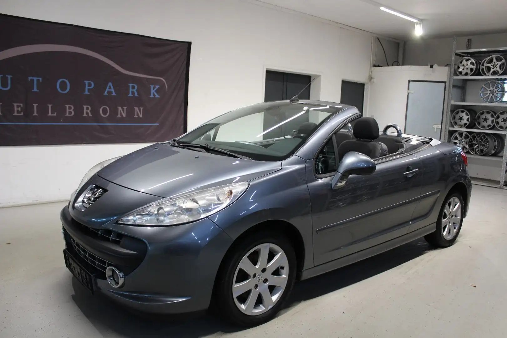 Peugeot 207 CC Cabrio-Coupe Sport*SHZ*KLIMA*ISOFIX*ASB Grijs - 2