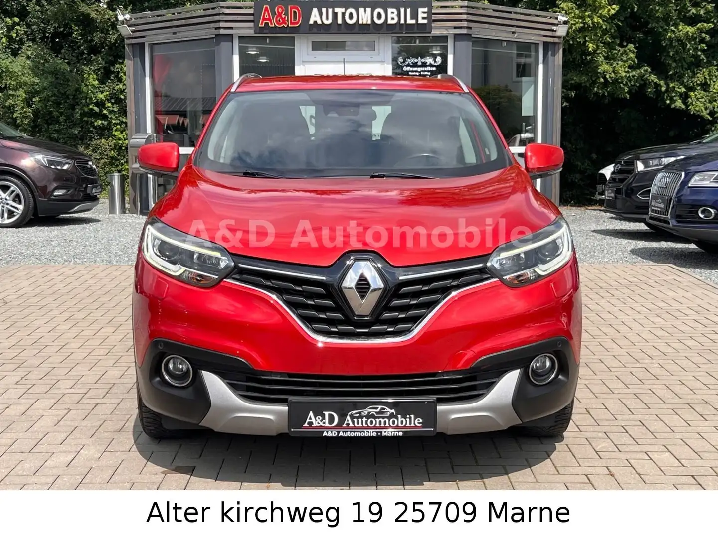 Renault Kadjar XMOD LED AHK SHZ PDC NAVI BT ALU SPURHALT Rojo - 2