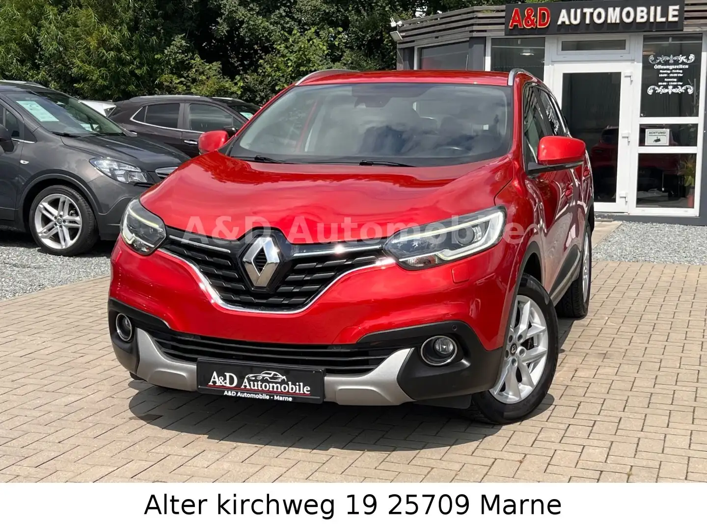 Renault Kadjar XMOD LED AHK SHZ PDC NAVI BT ALU SPURHALT Rojo - 1
