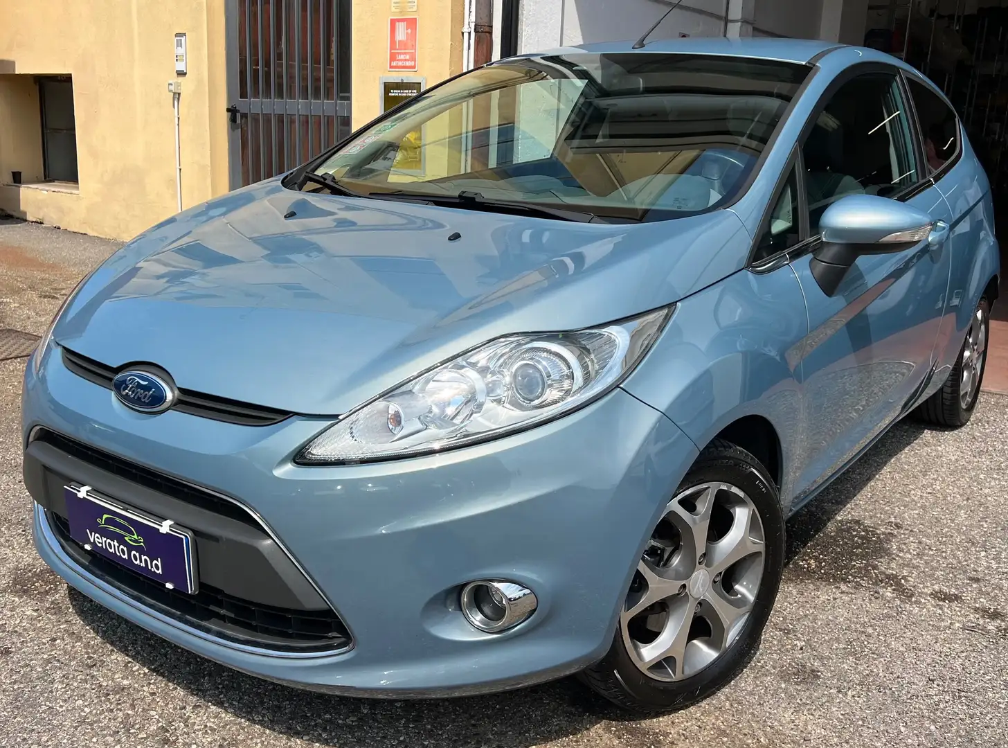 Ford Fiesta Fiesta VI 2008 3p 1.2 16v Titanium 82cv Blu/Azzurro - 1