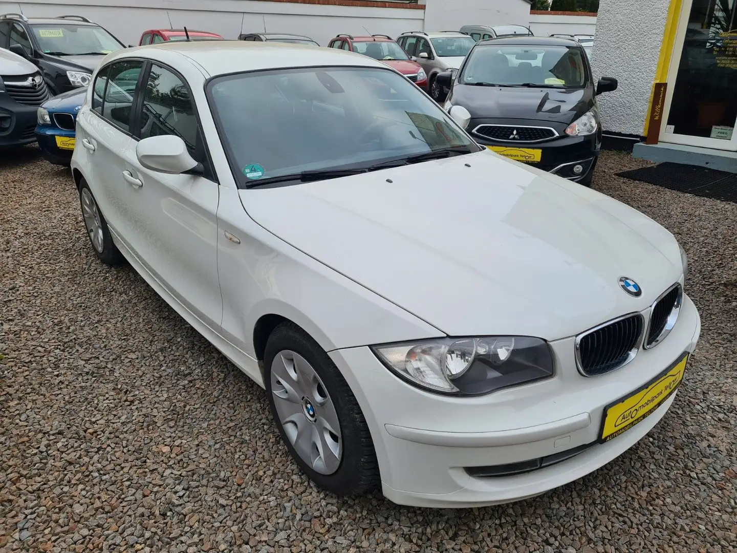 BMW 116 erst 74T Km, SHZ, PDC, Tempomat, Freisprech. Blanco - 2
