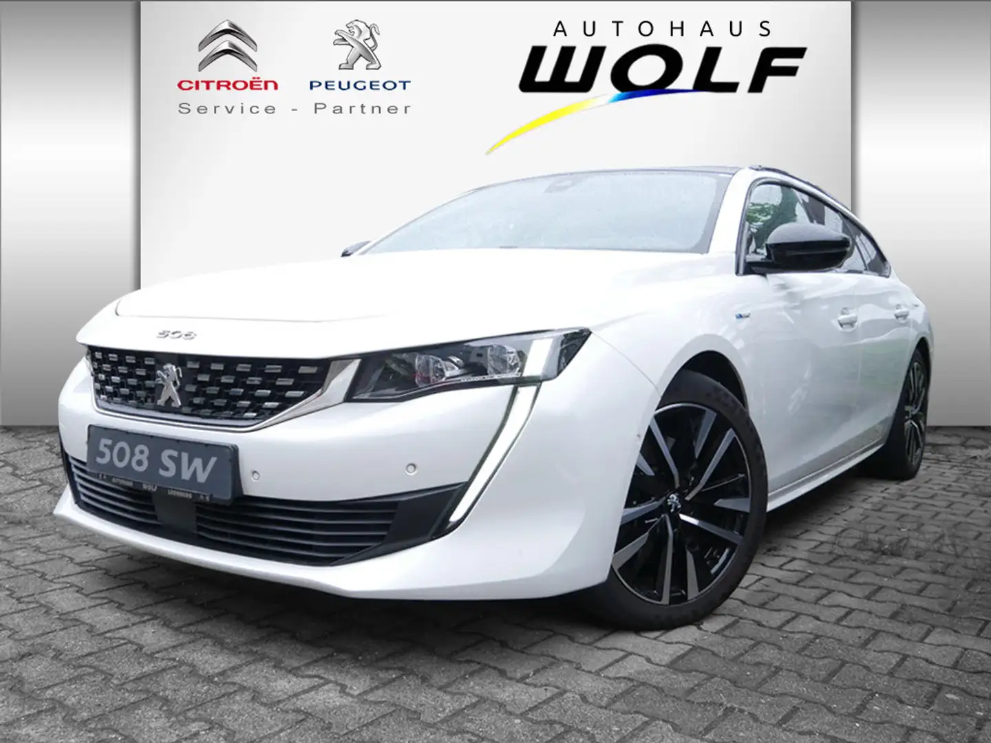 Peugeot 508 SW Hybrid 225 Allure EAT8 NAVI ACC LED Weiß - 1