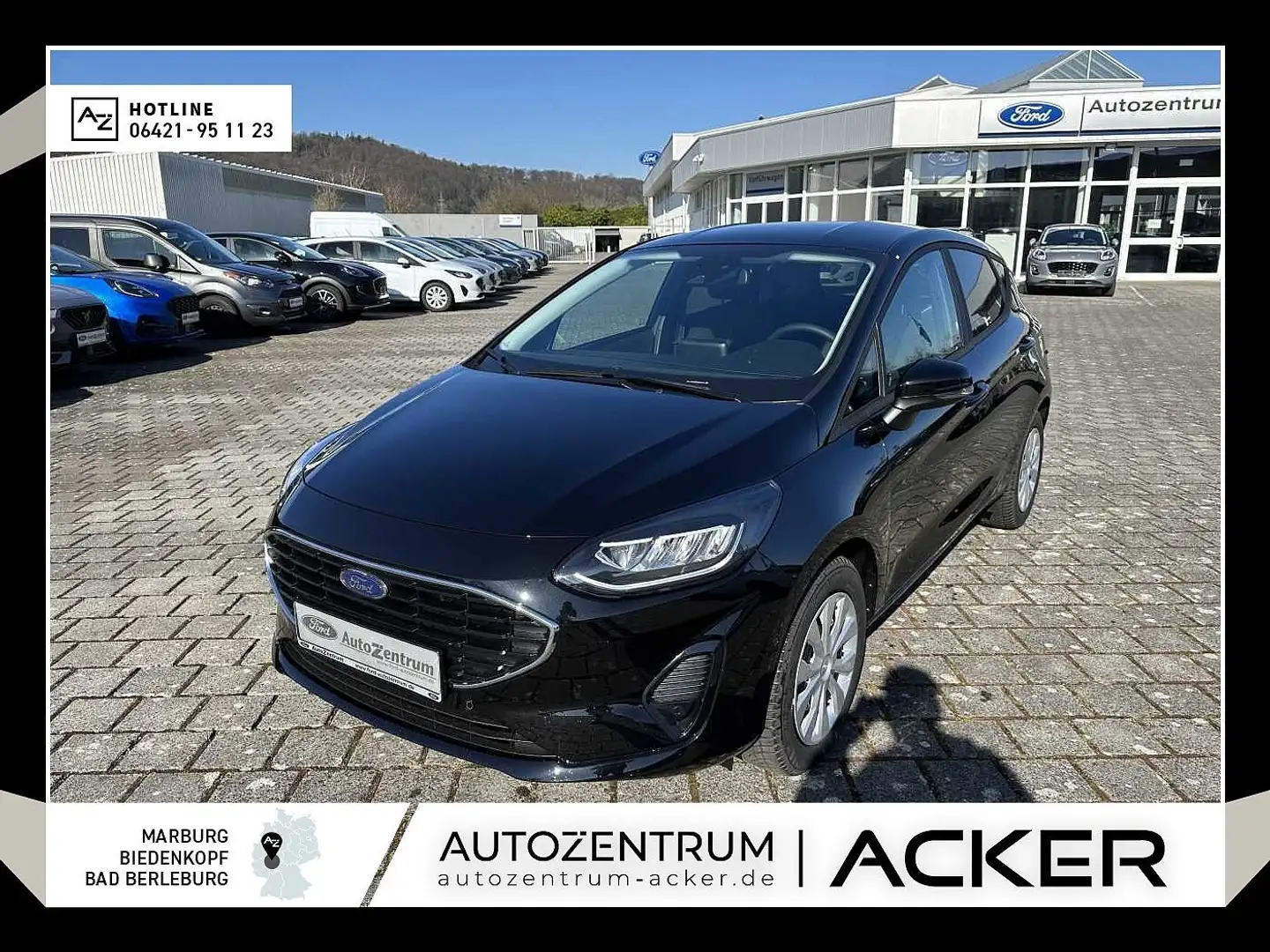 Ford Fiesta 1.0 Cool&Connect 7J.Garantie RFK/LED Noir - 1