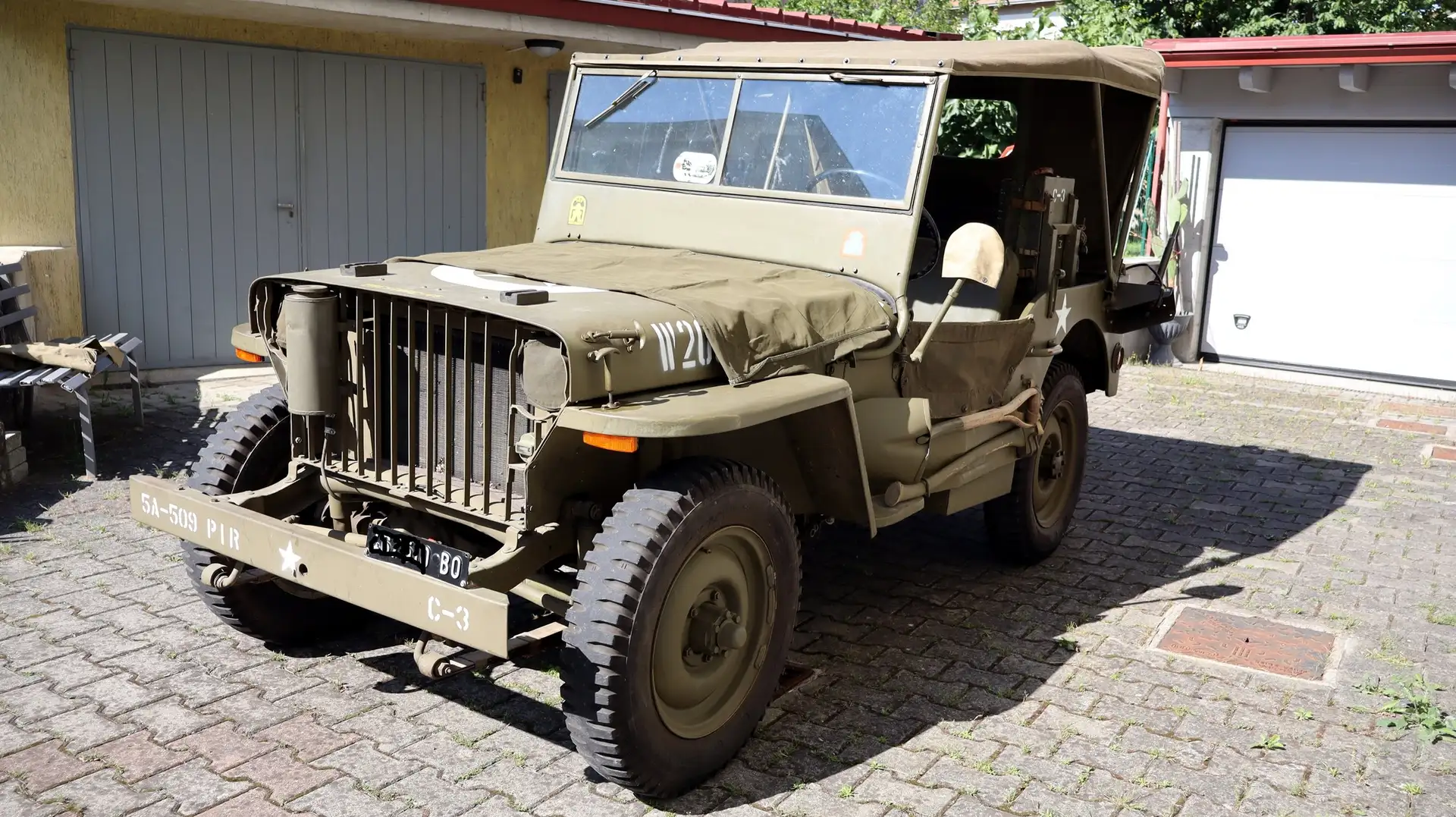 Jeep Willys MB Slat Grill 1941 Vert - 2