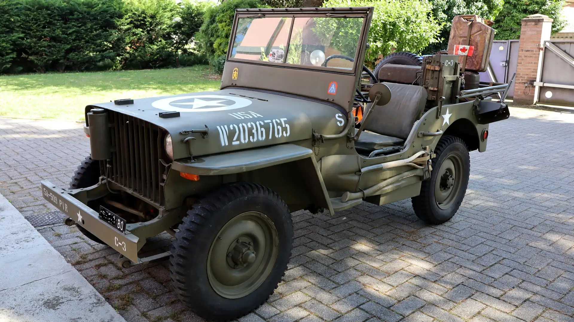 Jeep Willys MB Slat Grill 1941 Vert - 1
