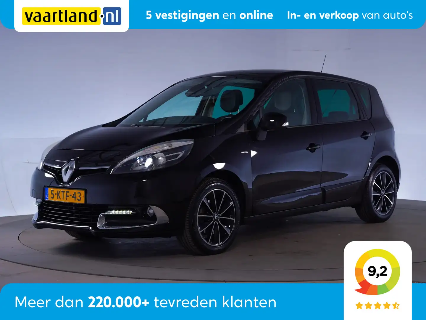 Renault Scenic 2.0 Bose[Airco Automaat Cruise Control] Zwart - 1