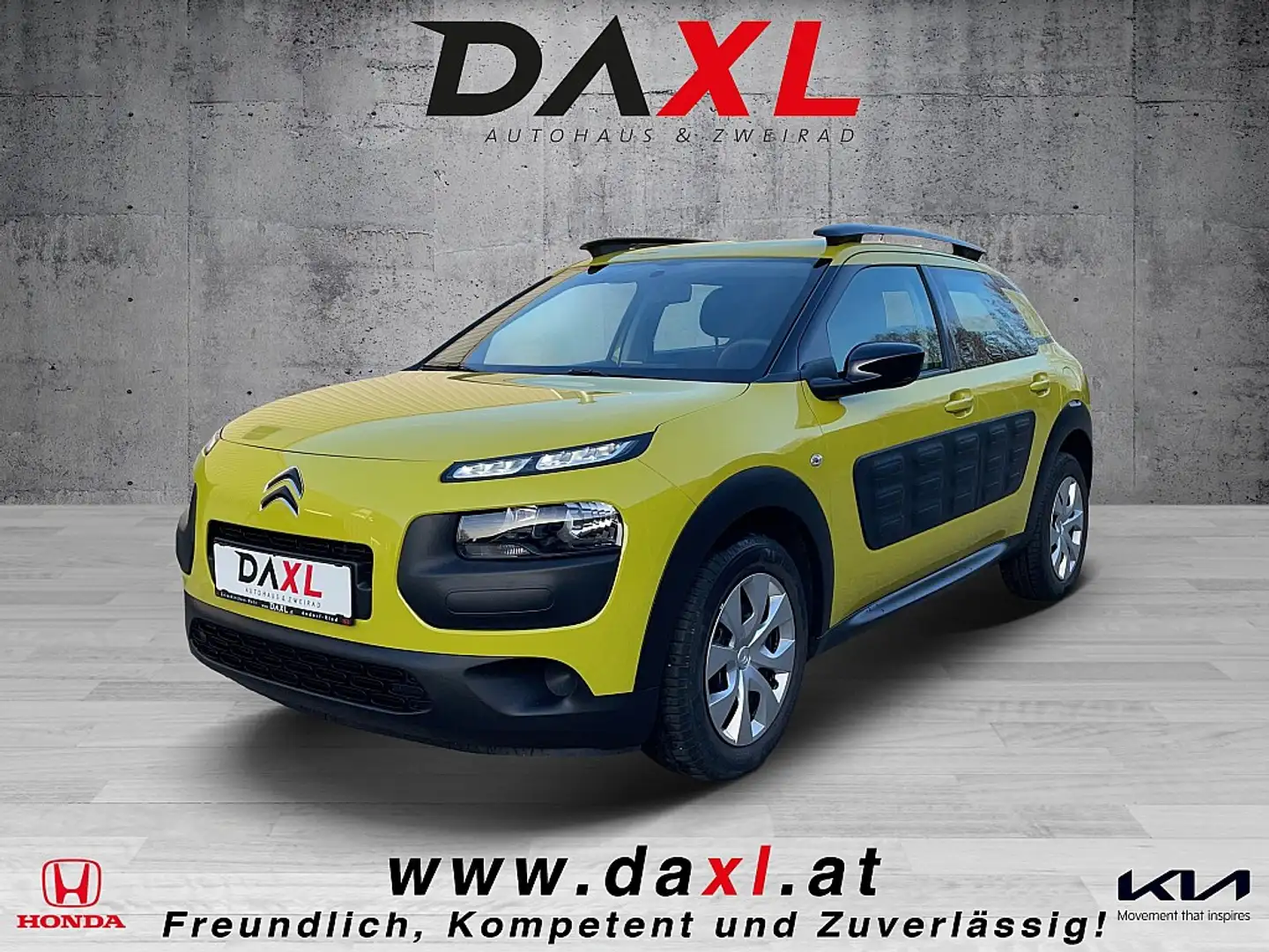 Citroen C4 Cactus 1,2 VTI82 Feel *PDC* Gelb - 1