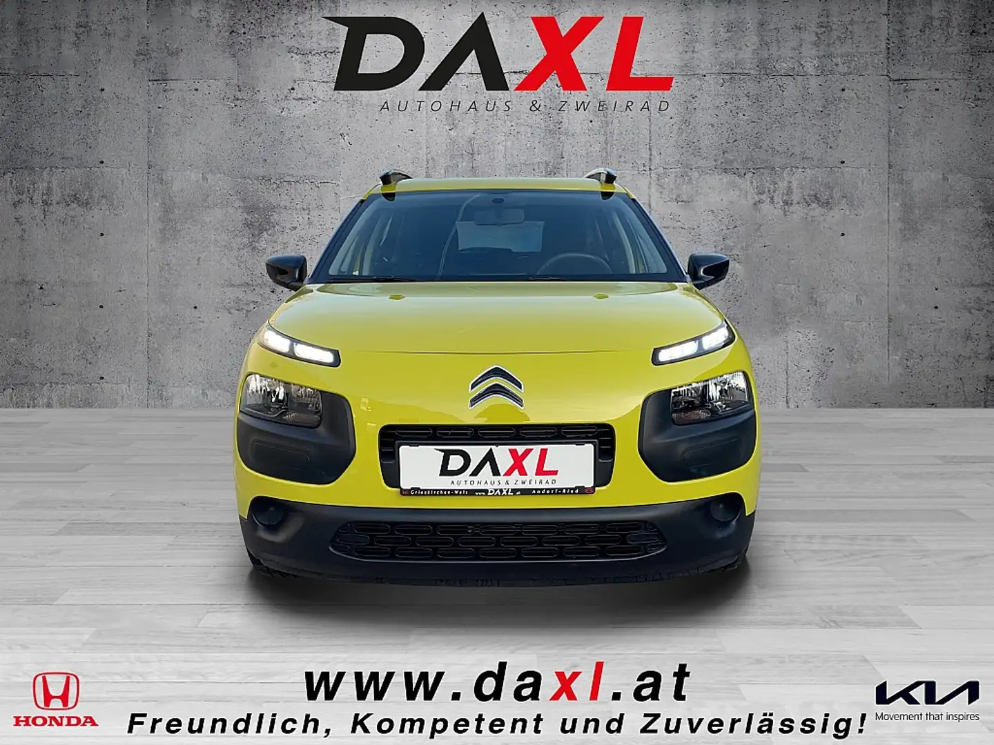 Citroen C4 Cactus 1,2 VTI82 Feel *PDC* Gelb - 2
