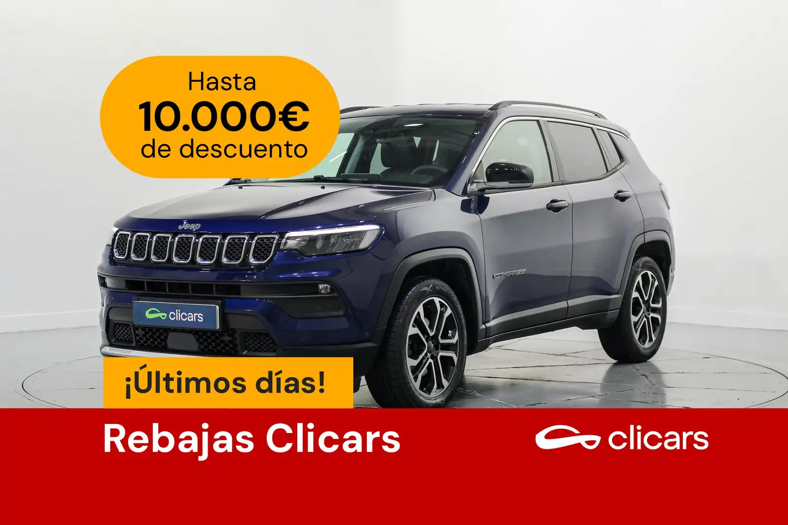 Jeep Compass 1.3 Gse T4 Limited 4x2 130 Azul - 1