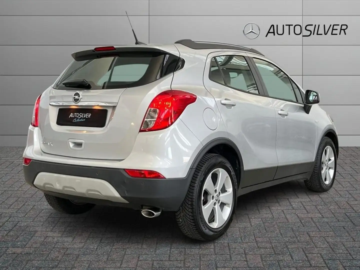 Opel Mokka X 1.4 Turbo GPL Tech 140CV 4x2 Advance Argent - 2