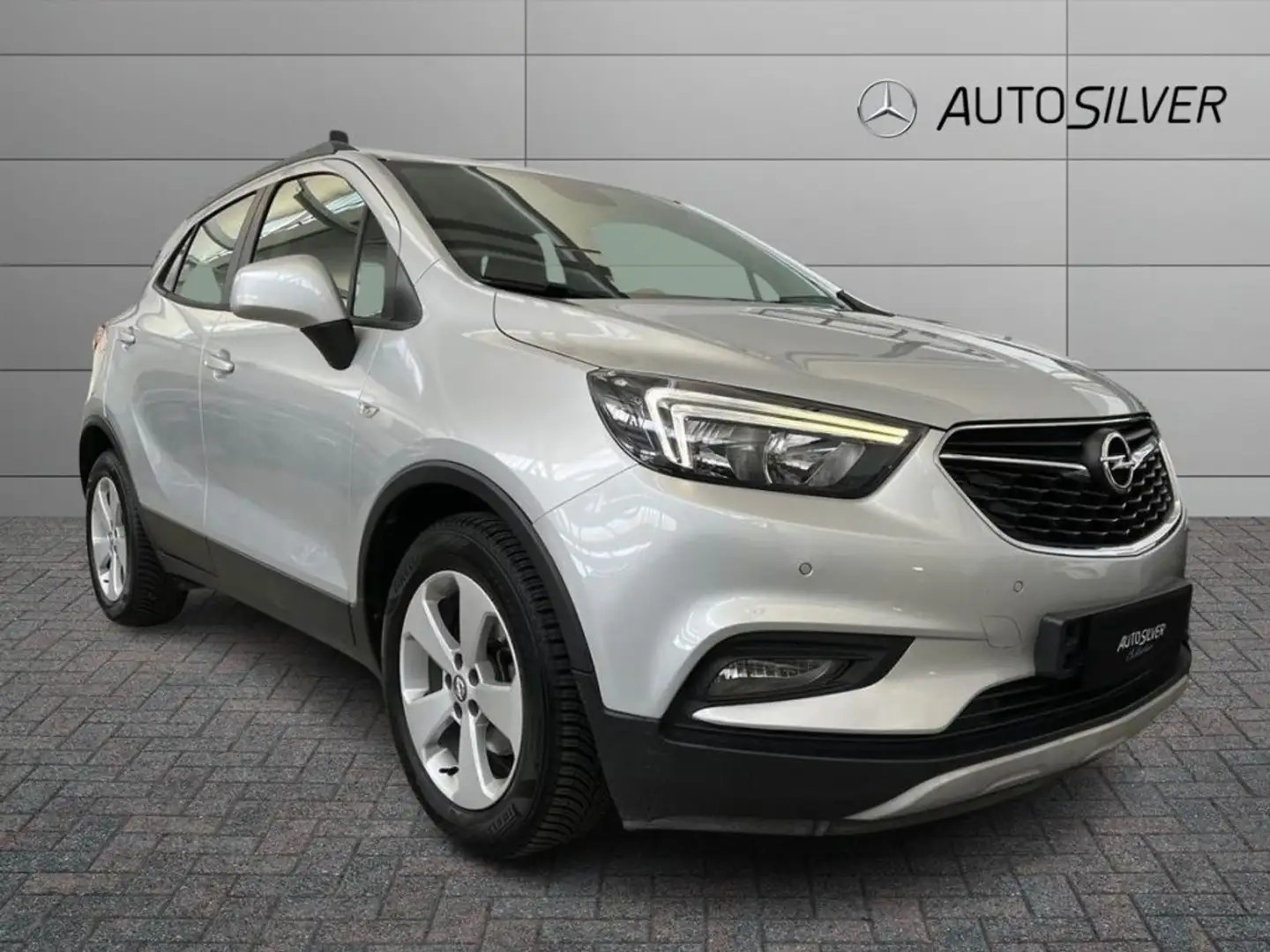Opel Mokka X 1.4 Turbo GPL Tech 140CV 4x2 Advance Argent - 1