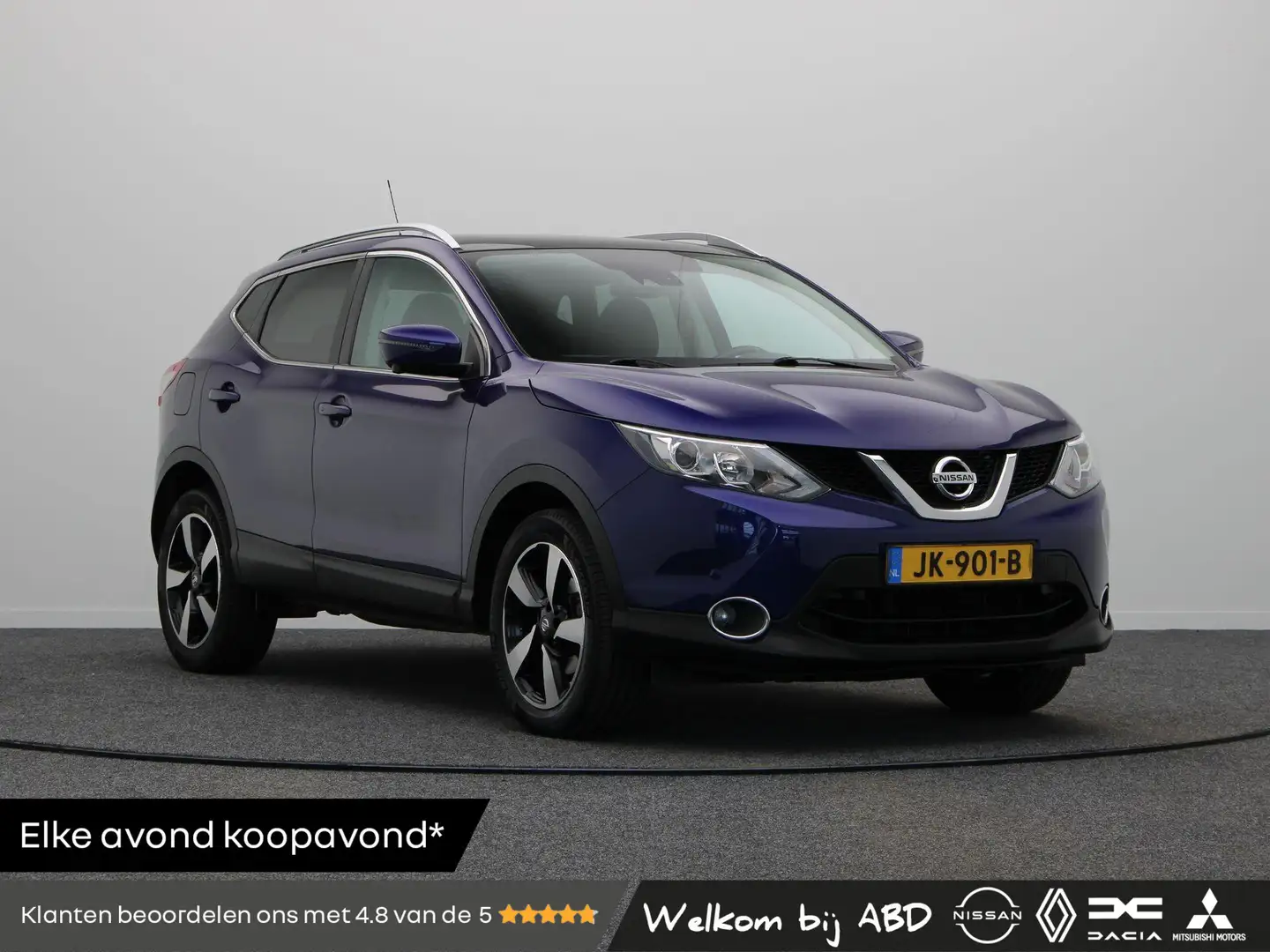 Nissan Qashqai 1.6 N-Connecta | Panoramadak | 360 Graden Camera | Blauw - 1