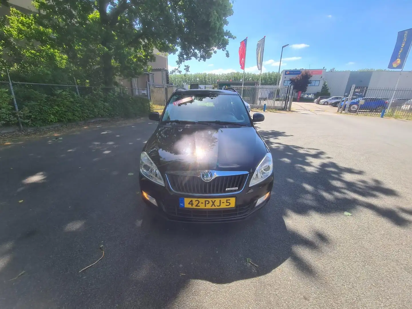 Skoda Fabia Combi 1.2 TDI Greenline NETTE AUTO RIJDT EN SCHAKE Zwart - 2