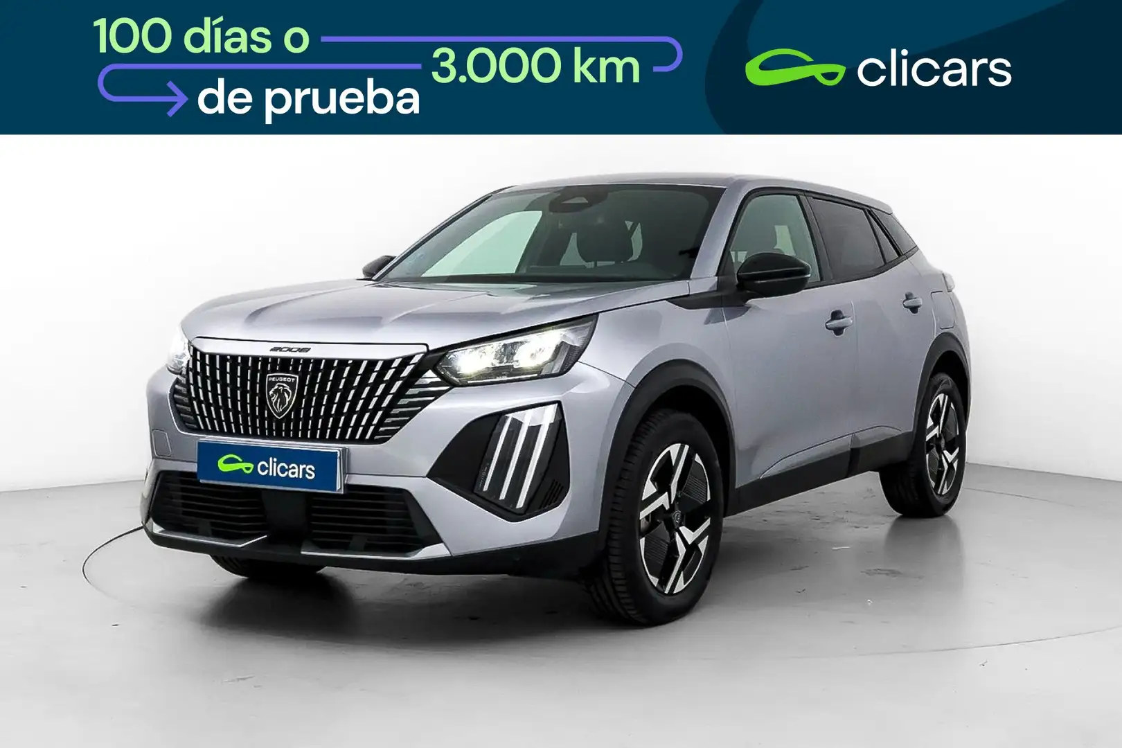 Peugeot 2008 Hybrid Allure Plus eDCS6 145 Gris - 1