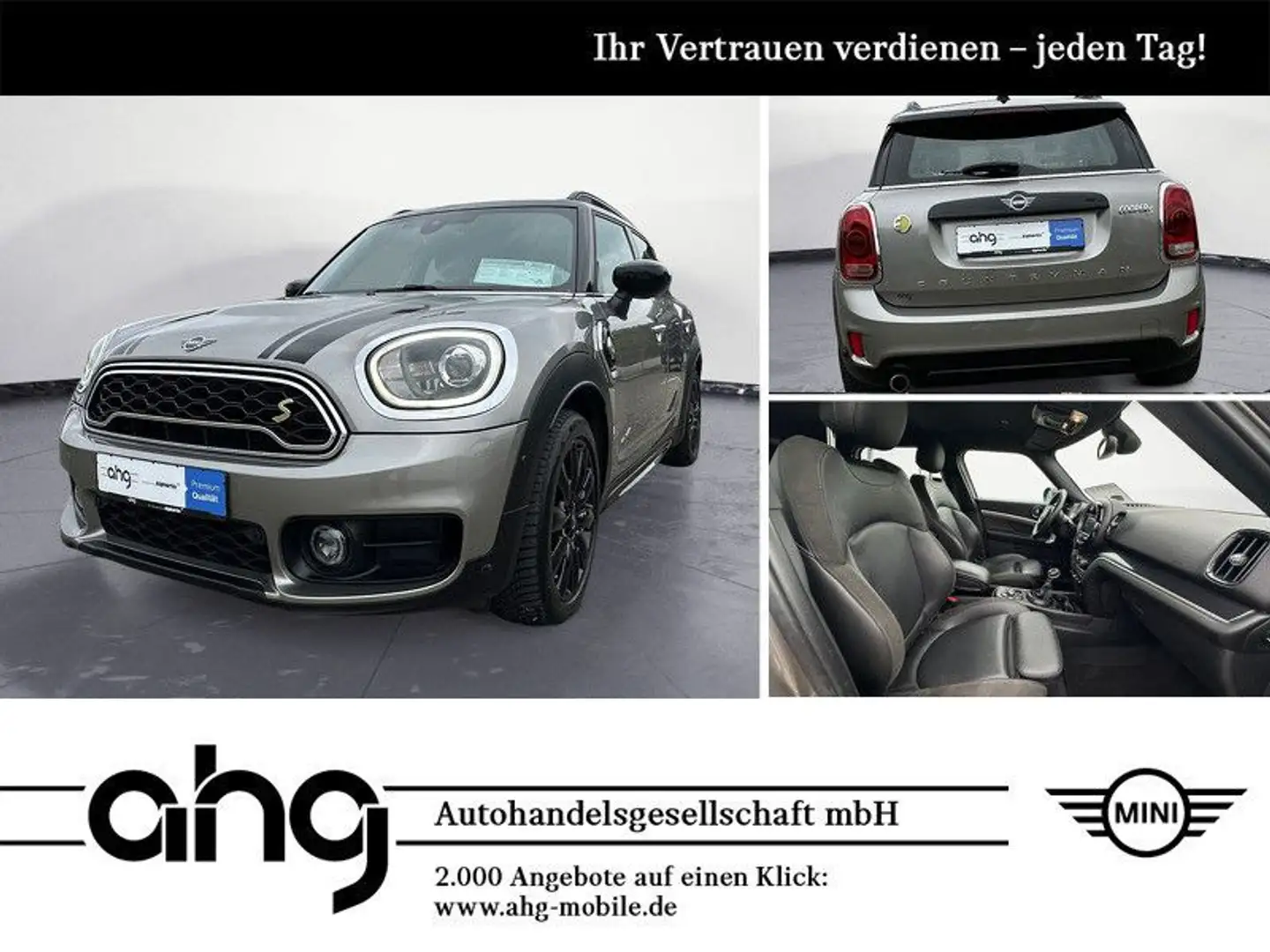 MINI Cooper SE Countryman Countryman Cooper SE. ALL4 Head Up Hifi LED Spor Argent - 1