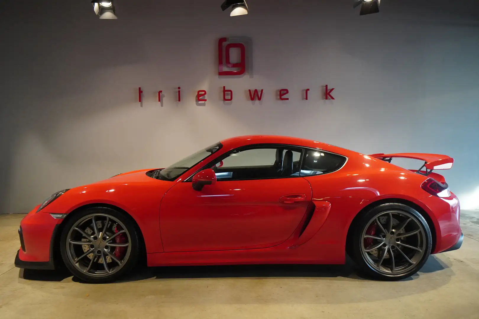 Porsche Cayman GT4 3.8*1.Hd*BRD-FZG*U-Frei*Vollschalen*PZ Scheckh Rot - 2