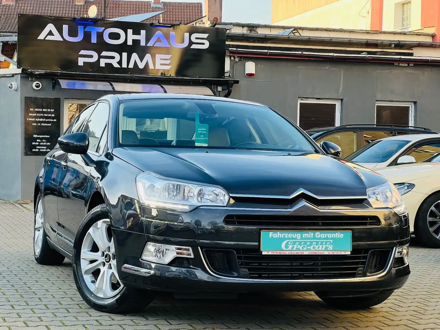 Citroen C5 Lim. Exclusive+1.HAND+AUTOMATIK+NAVI+SHZ+LED+ Grau - 1