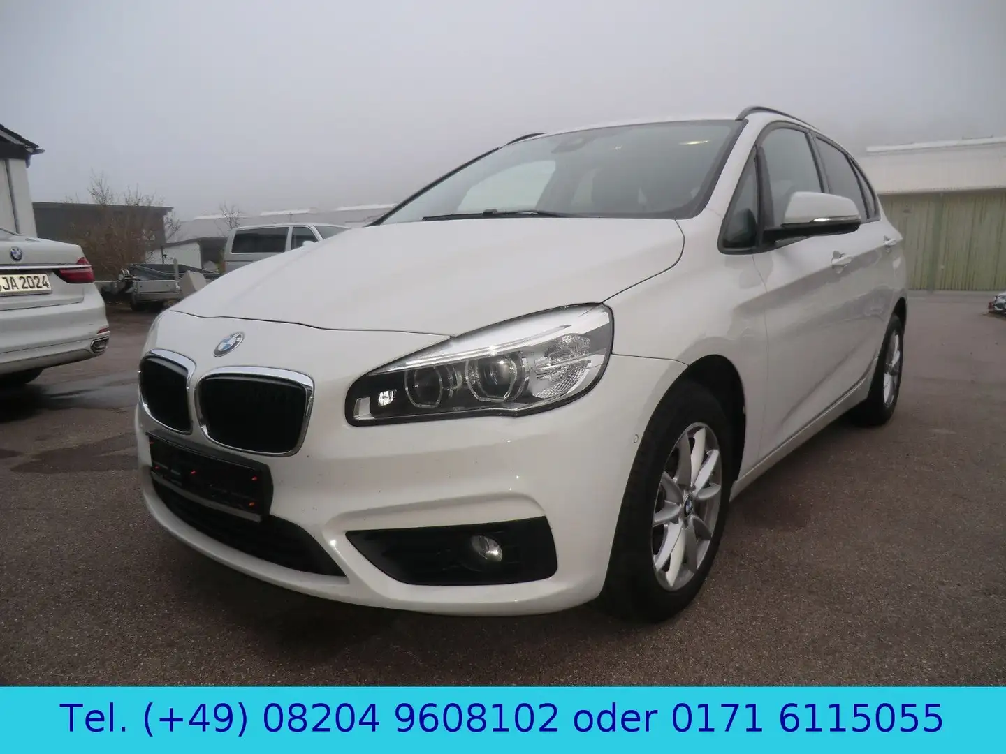BMW 220 Leder/AHK/Autom./LED/Navi Wit - 1