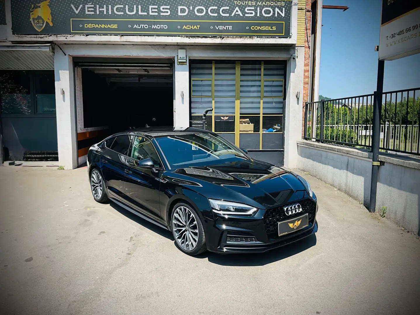 Audi A5 Sportback 2.0 TFSI Sport S tronic !OFFRE DU MOIS! Noir - 1