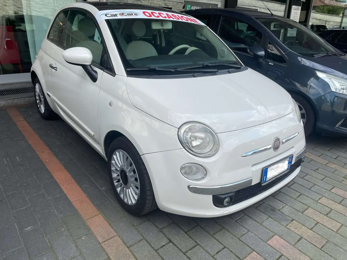 Fiat 500 500 1.2 Lounge 69cv Blanc - 2