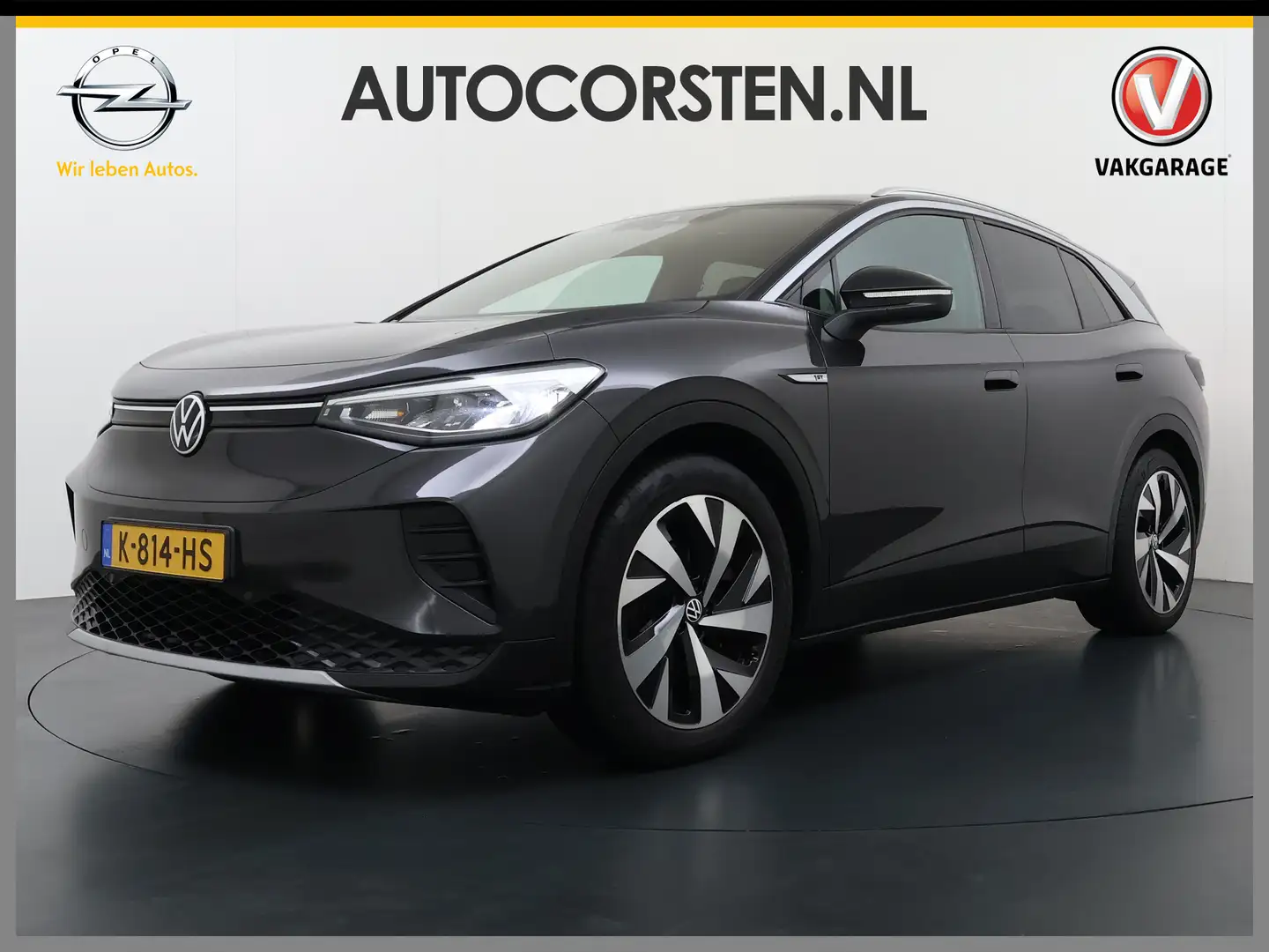 Volkswagen ID.4 204PK First 77kWh SOH 90% Leer/Alcantara Adap.Crui Grau - 1