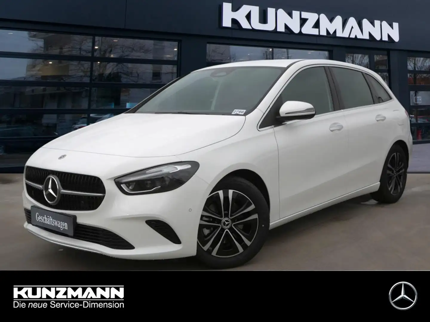 Mercedes-Benz B 200 d Progressive Distronic Kamera Memory AHK Білий - 1
