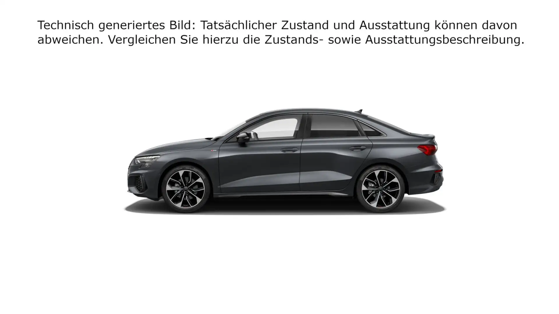 Audi A3 Limousine 35 TFSI S Tronic Led,S-Line,RFK Grau - 2