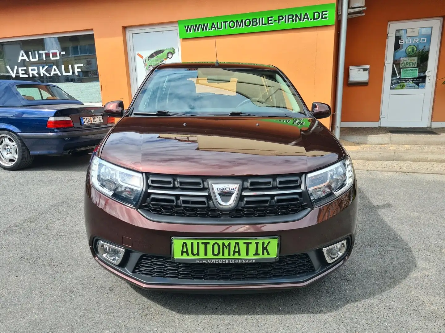 Dacia Sandero II TCe90 Easy-R/AUTOMATIK 1.HD!+NAVI/PDC Marrón - 2