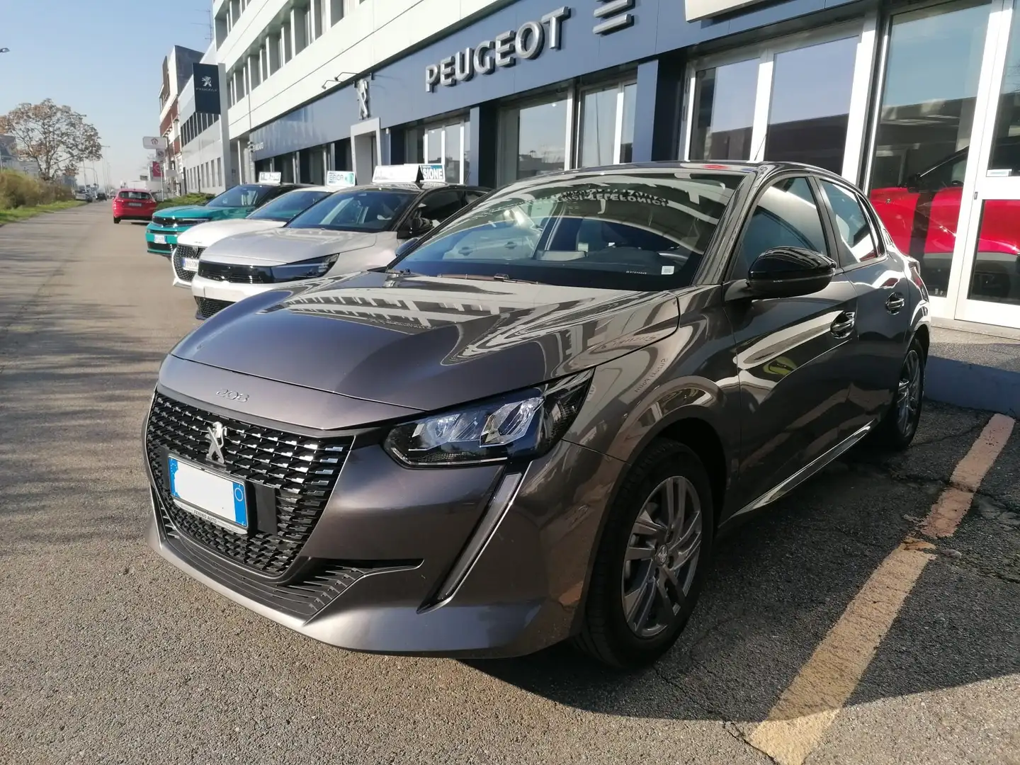 Peugeot 208 1.2 75CV Active Pack S&S -certif. check cinghia- Gris - 2