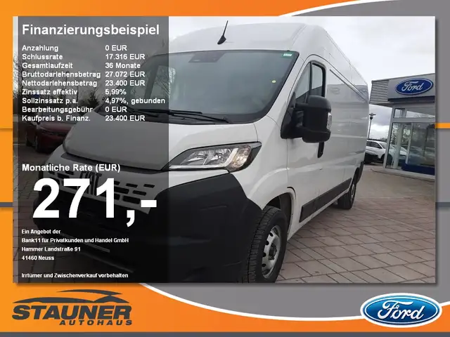 Fiat Ducato Kastenwagen 140 M L3H2 Navi Kamera