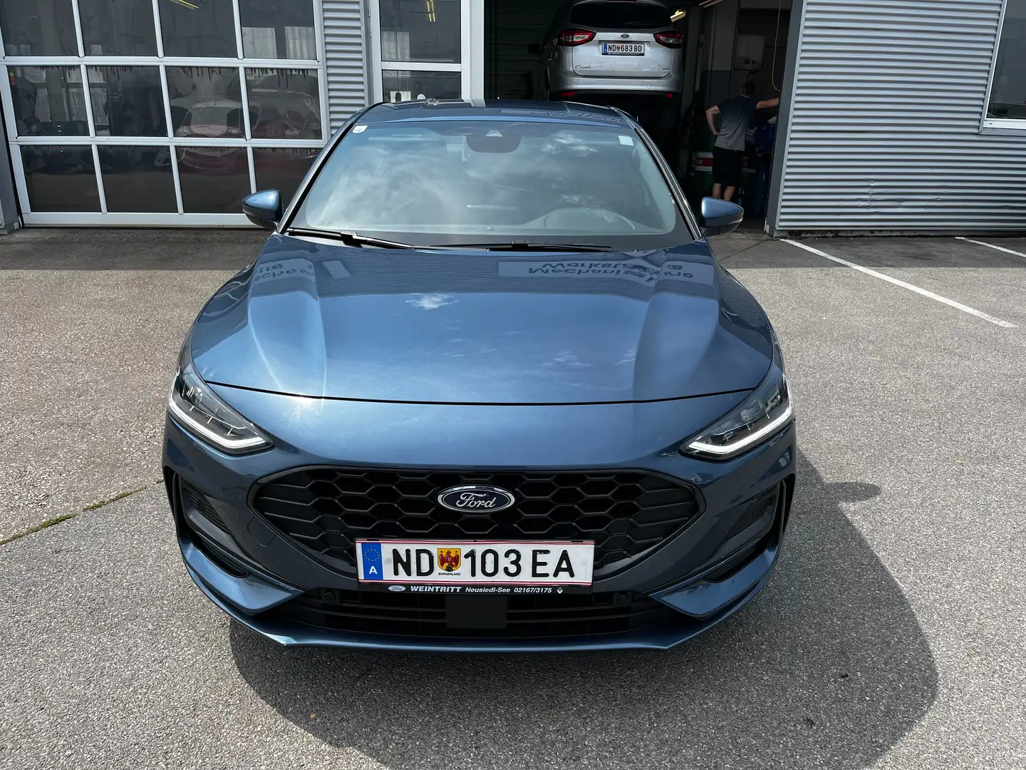 Ford Focus 1.0 Ecoboost ST-Line Blauw - 2